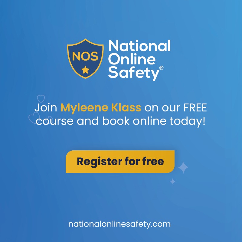 wake_up_weds's tweet photo. Don't get left behind. 📢 Join @KlassMyleene in our FREE #OnlineSafety course for parents &amp; carers! 🤩 Book your place today! 👇