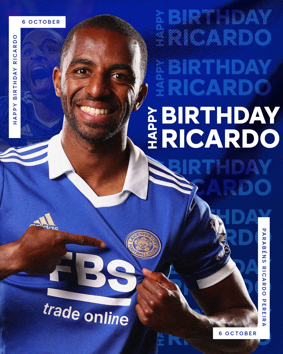 Happy birthday, Ricardo Pereira! Wishing you all the best in your continued recovery 