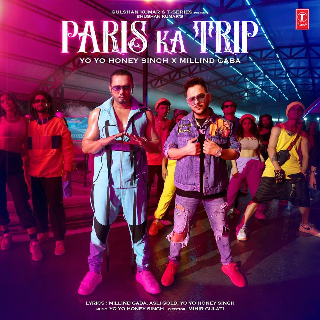 Millind Gaba (@themillind) on Twitter photo Coming very soon to make you hit the dance floor with #ParisKaTrip.
Song releasing on 6th October 2022. Stay tuned.
#tseries <a href="/TSeries/">T-Series</a> #BhushanKumar <a href="/asliyoyo/">Yo Yo Honey Singh</a> #Asligold <a href="/itsmihirgulati/">Mihir Gulati</a> Coming very soon to make you hit the dance floor with #ParisKaTrip.
Song releasing on 6th October 2022. Stay tuned.
#tseries <a href="/TSeries/">T-Series</a> #BhushanKumar <a href="/asliyoyo/">Yo Yo Honey Singh</a> #Asligold <a href="/itsmihirgulati/">Mihir Gulati</a>