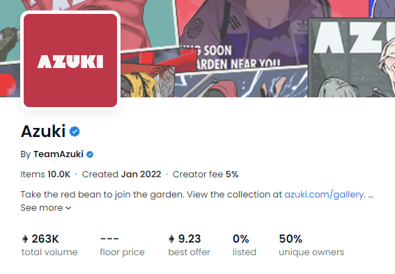 BREAKING: AZUKI DELISTED BY OPENSEA