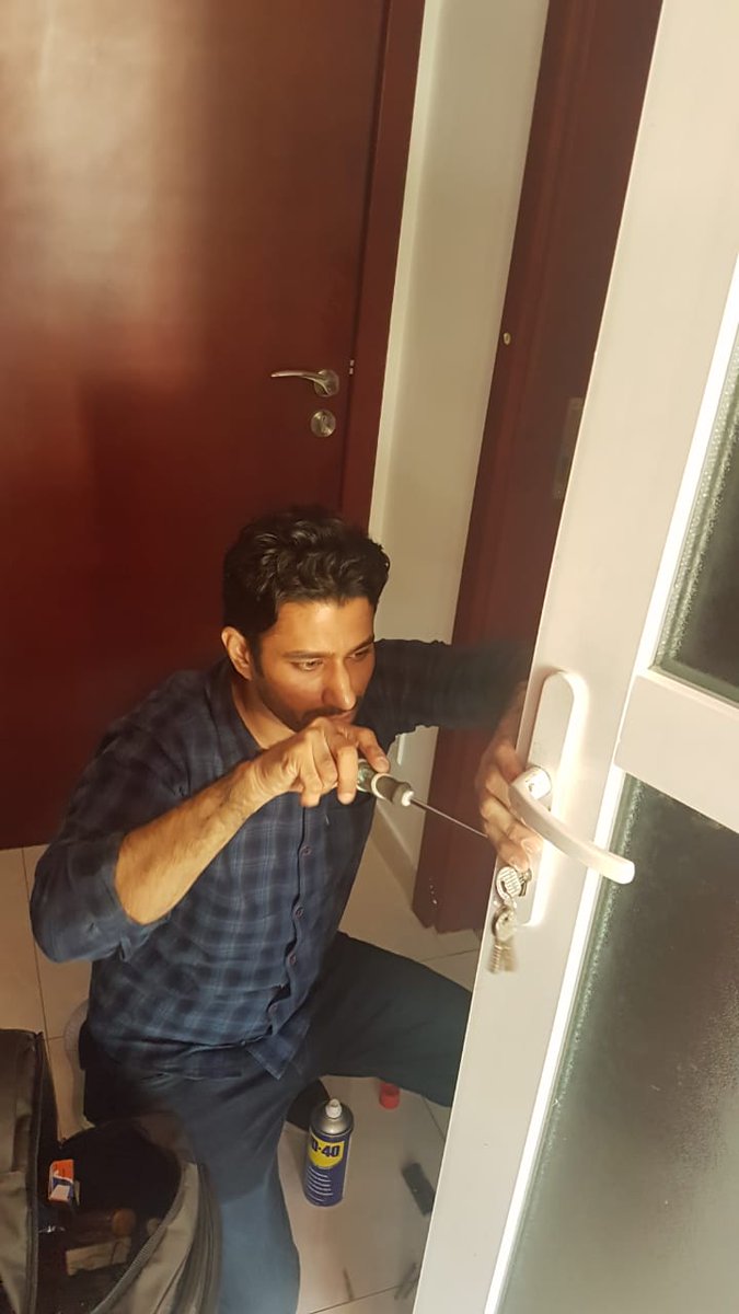 KurtubaLocks's tweet photo. Steel Door Lock Change Services in Dubai.
For a price quote, Dial our Number 𝟬𝟱𝟬𝟰𝟬𝟵𝟮𝟳𝟴𝟲 or visit our website https://t.co/YOM3UCsDp2
#KurtubaLocksmith #Dubai #locksmith #NewLockInstallation #Lock #LocalLocksmith #SafeUnlock #YaleLock #Smartlock #Safelock https://t.co/T91aJVZkzS
