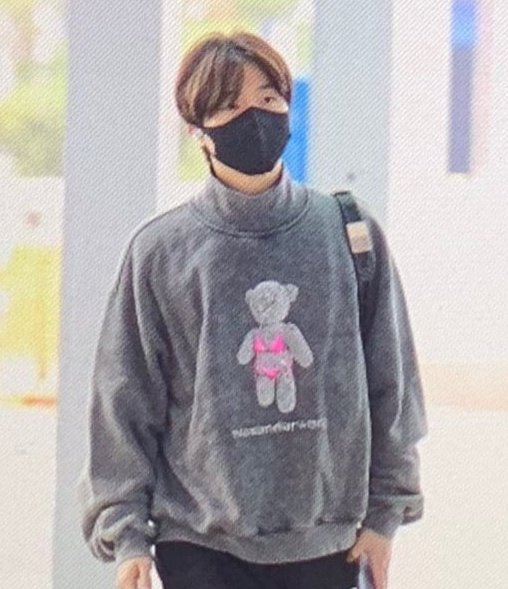 protectikonz's tweet photo. O jinhwan usando suéter de um ursinho com biquíni rosa kkkkkkkkkk ícone fashion https://t.co/Gw58nMGUcm