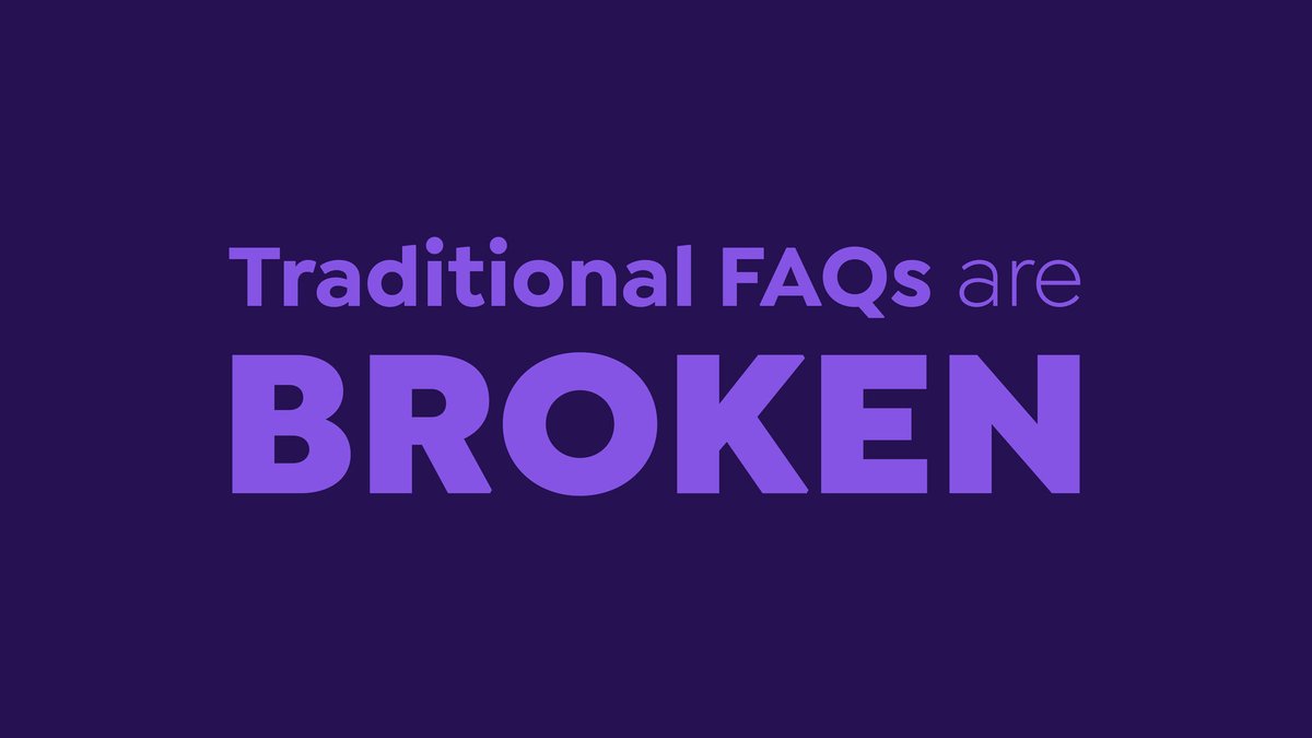 searchblox's tweet photo. Traditional FAQs can’t account for the many ways your customers may search for something. SmartFAQsTM can.  https://t.co/yRfOli4ATC

#searchAI #NLP #SmartFAQs #selfservice #knowledgebase #intelligentcontent https://t.co/q8P5ojWPLw