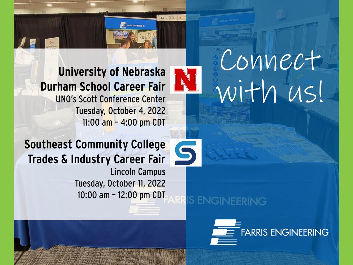 Connect with us at these upcoming career fairs!