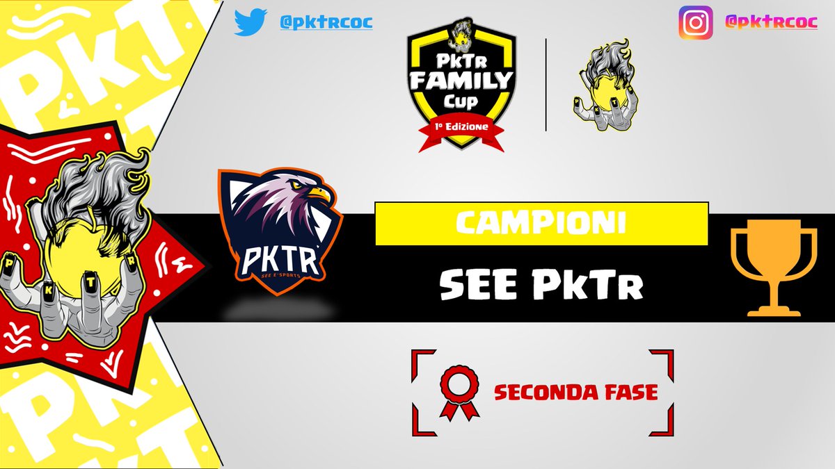 ...chiamale se vuoi, emozioni...

Il sipario sulla PkTr Family Cup è calato con solo vincitori!

Lo spettacolo vero è stato vivere l'evento dall'interno, gioia ed emozioni incredibili.

Rimangono i ringraziamenti:
<a href="/Giggino478/">Giggino478</a>
<a href="/KingLoDo3/">King_LoDo</a>
<a href="/infernalzeux/">Infernalzeux</a>
siete speciali... grazie di❤️