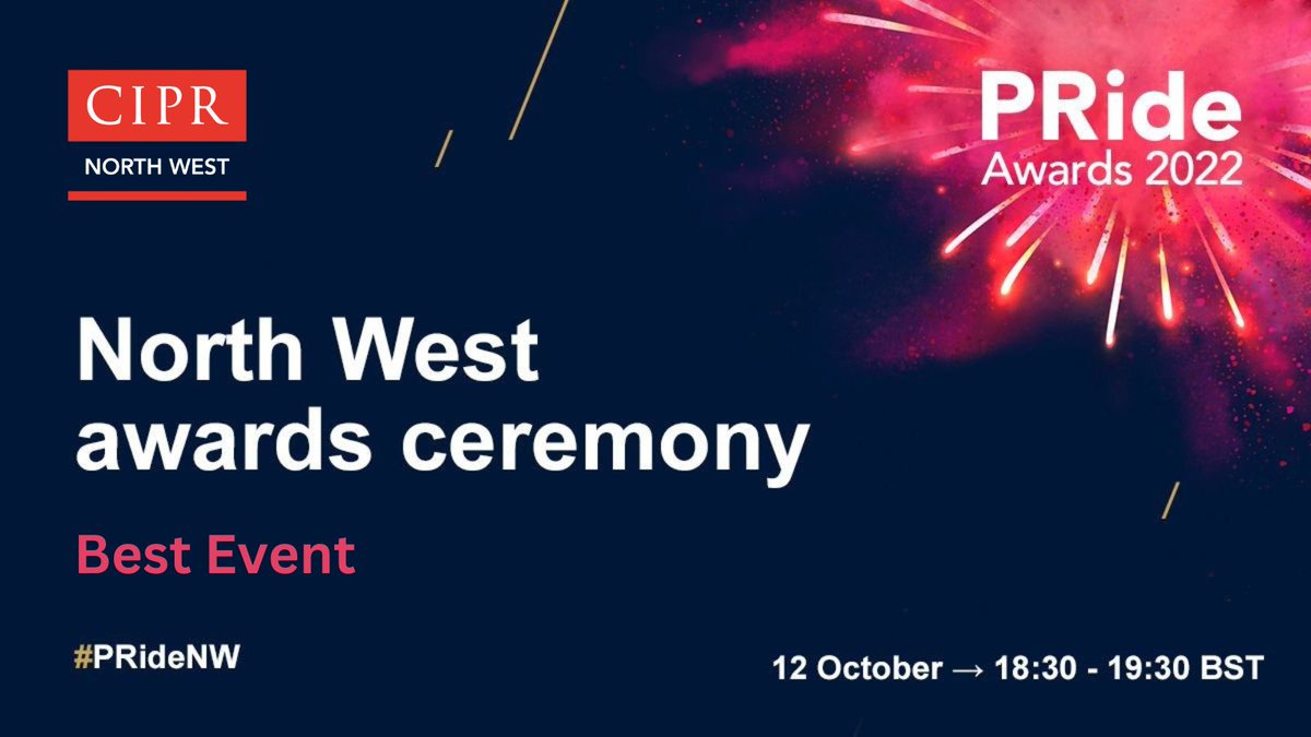 Can't remember who has been shortlisted for Best Event at this year's #PRideNW Awards? 🏆 Don't panic...it's <a href="/democracyagency/">Democracy</a> <a href="/greatermcr/">Greater Manchester Combined Authority</a> <a href="/NWAmbulance/">North West Ambulance Service</a> 

See you on the night...bit.ly/3dsQRzk