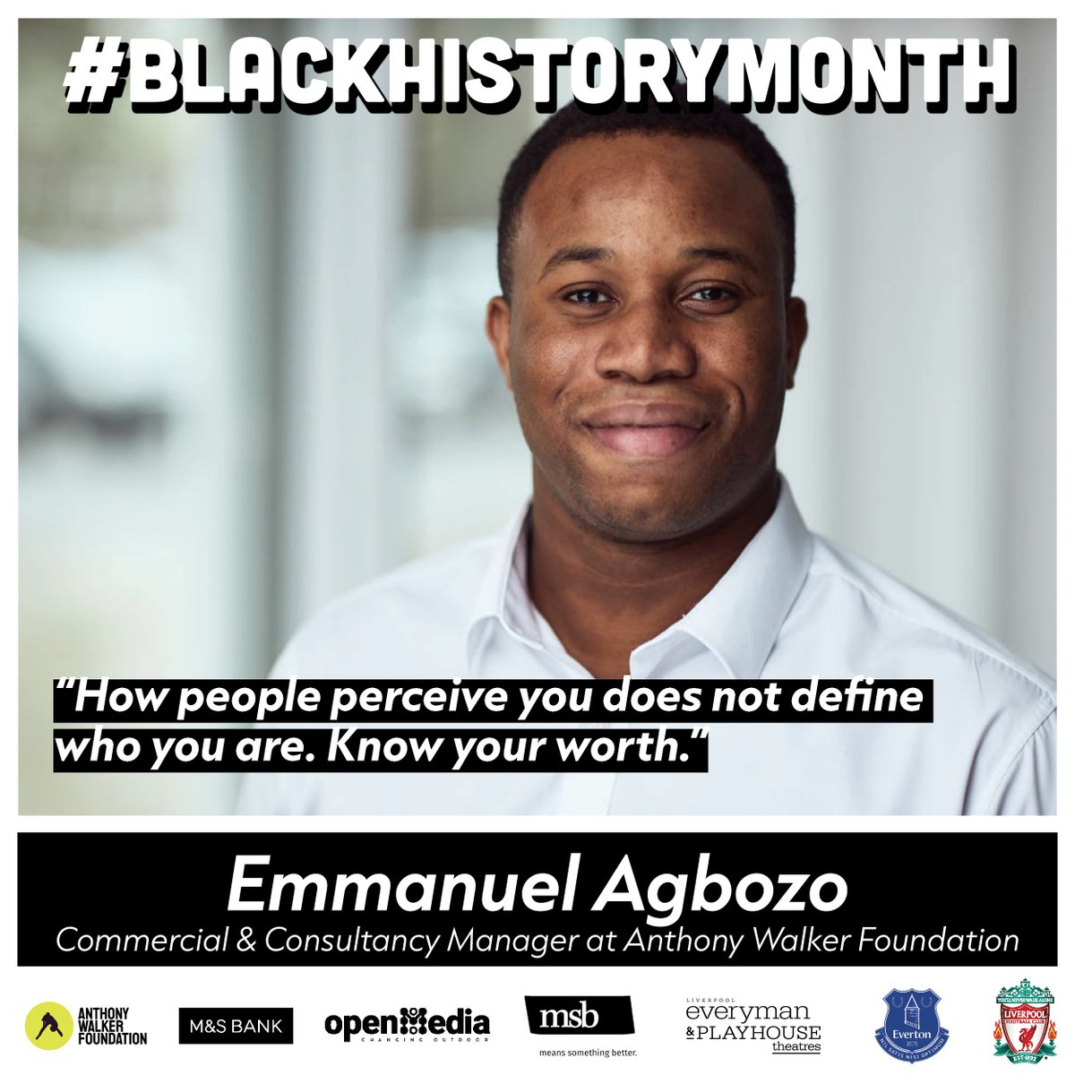 awf_liverpool's tweet photo. How people perceive you does not define who you are. Know your worth. 

#blackhistorymonth #blacklivesmatter https://t.co/xvcIuUvhuq