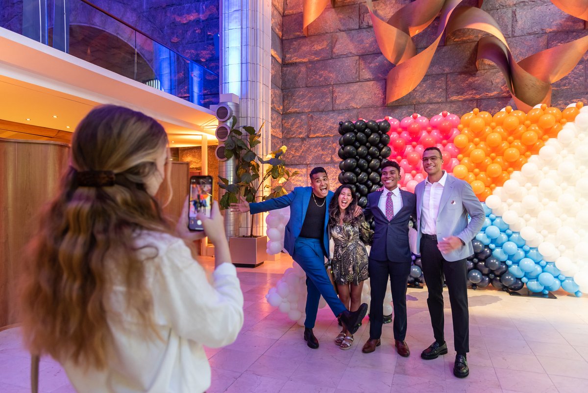 Don't miss the behind-the-scenes snaps from our #HeForSheSummit. Thank you to all our #HeForShe friends and allies who joined us 🙌 Seen here is @fork_knife, @BrownGirl_Green, @kahlil_greene and @DaleMoss You can find more Summit photos here 👇 ow.ly/7Inq50KY82v