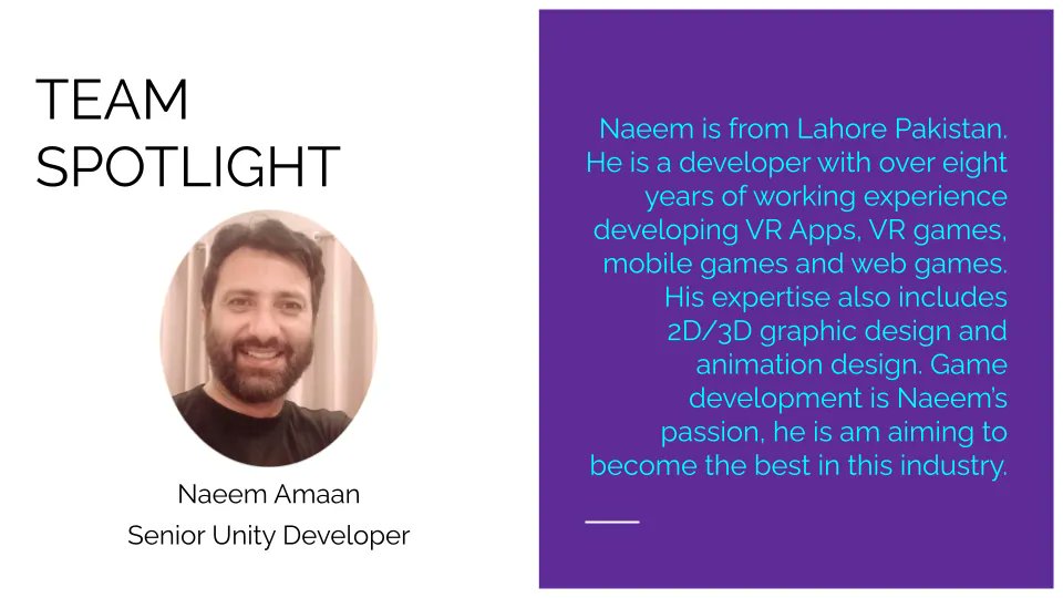 PipeFlare's tweet photo. Meet Our Senior Unity Developer Naeem Amaan. We Could Not Be More Thrilled To Have Amaan On The Team. https://t.co/rkcURsYG0p