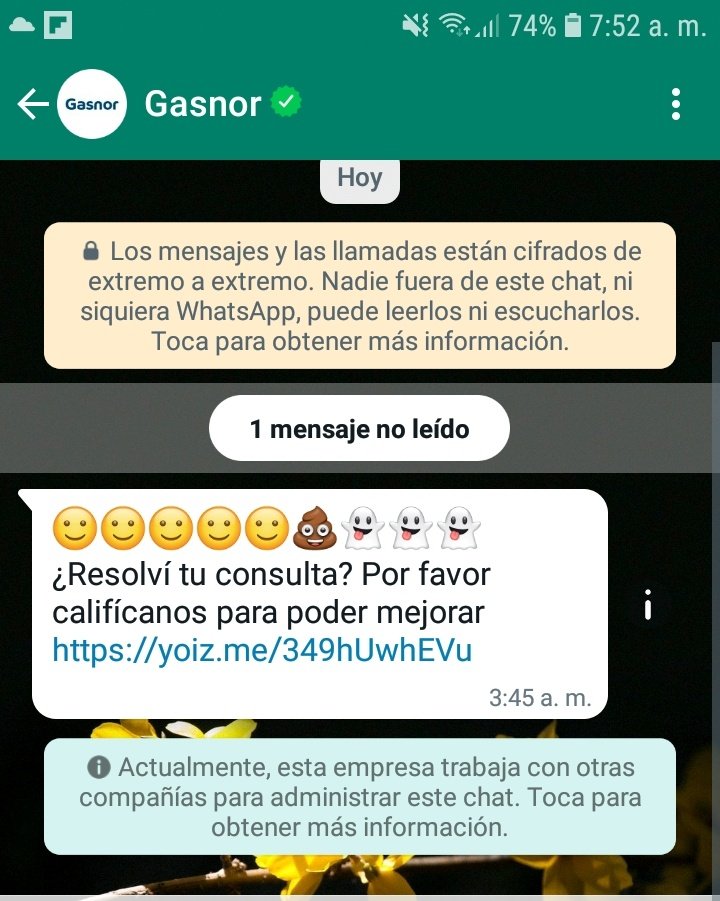 Nos llegan denuncias de usuarxs de @GasnorSA por el trato indigno que reciben y las demoras en la reconexion del servicio.
@InfoEnargas <a href="/Energia_Ar/">Secretaría de Energía</a> <a href="/FlaviaRoyon/">Flavia Royon</a> <a href="/santiagoyanotti/">Santiago Yanotti</a> <a href="/LaUnionUyC/">La Unión de U. y C.</a>