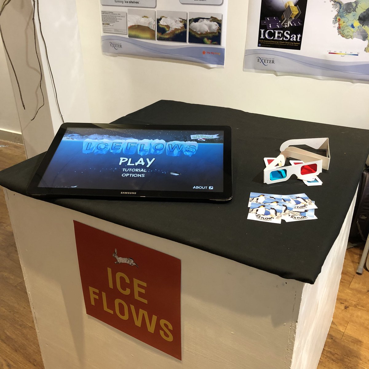 iceflowsgame's tweet photo. Had lots of great conversations with children and adults alike at the @Agile_Rabbit pop up shop @MaketankExeter in Exeter today. It’s open again 2moro (Sat) 10-4, come along if ur in town and play and learn about loads of cool stuff happening @UniofExeter https://t.co/W3gFXt1P3g https://t.co/9ShG6SftBf