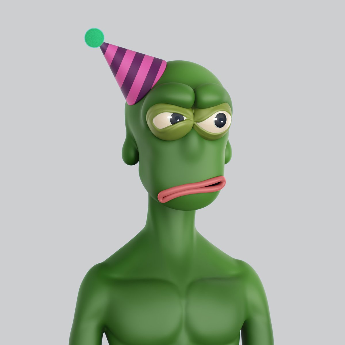 Gm guys! this time I made a <a href="/RareApepeYC/">Rare Apepes (Old Account)</a> !

What did you think?

#NFT #NFTCommunity #3D #3dart #RareApepeYC