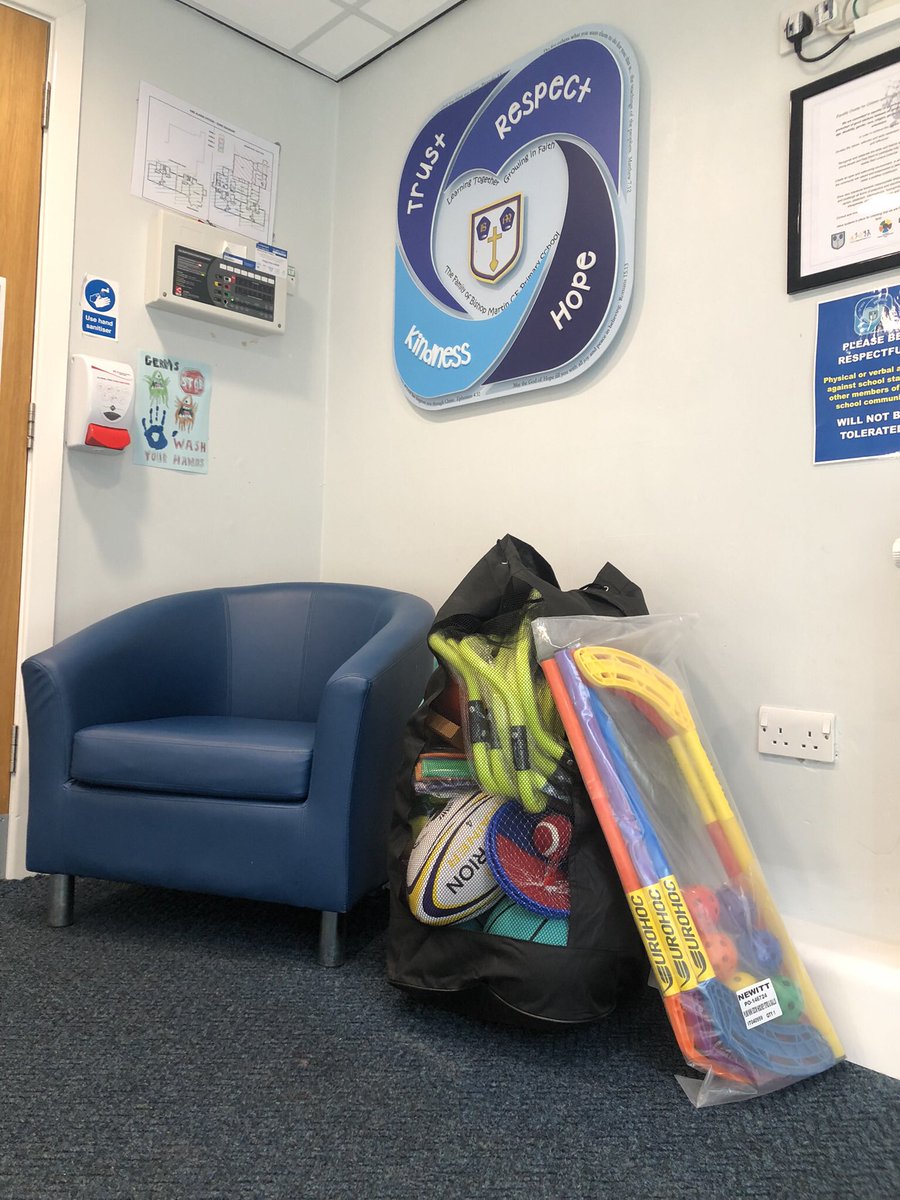 MoveWellFG's tweet photo. Equipment drop off yesterday at each of the partner schools involved in the @MoveWellFG project. We hope you enjoy using the physical activity equipment in PE, at breaktimes, &amp; after school!🌟🏒🎾 @StJamesSkem @DelphSide @MoorsideCP @SkemBishopM @StThomasMartyr @WestLancsSP https://t.co/txRMKPvbOS