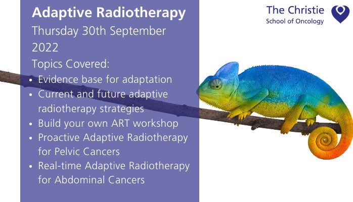 I was delighted to chair the adaptive radiotherapy study day with <a href="/MaireadDaly15/">Mairéad Daly 🇿🇦🇮🇪</a> . Thanks for our amazing speakers.
<a href="/cynthiaeccles/">Cynthia Eccles 💙 @cynthiaeccles.bsky.social</a> @TheChristieSoO