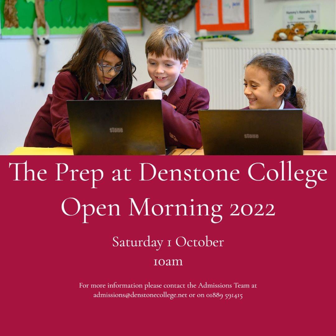 PrepDenstone's tweet photo. Are you joining us for Open Morning tomorrow? Check out our digital programme to see what to expect. https://t.co/Ji4So46vtj

Still not booked on? Thats ok, click the link below to book your place.

See you tomorrow.
https://t.co/7PvMcVDKvR https://t.co/yKlvOUSKBj