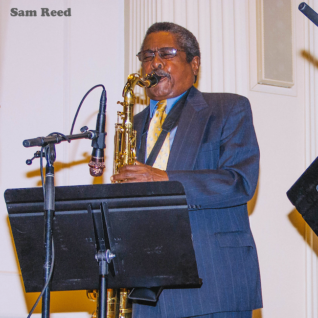 From PJP Gallery: The late saxophonist & bandleader, #SamReed at the #BillBarron & #TedCurson Celebration at the @AmPhilSociety in @OldCityDistrict back in 2016. For more photos, visit PJP Gallery at: bit.ly/29L1WYj #PhillyJazz #PJPGallery #jazzphotoarchive