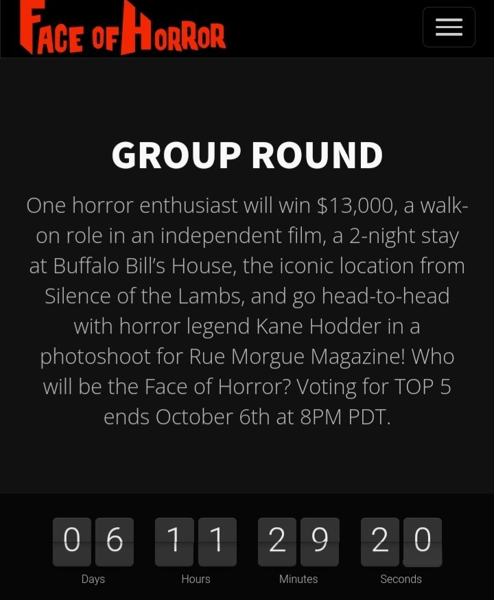 AdriN198T's tweet photo. Vote 4 Me���

https://t.co/O44Gx37byU
.
.
.
.
.
#faceofhorror2022 #faceofhorror #screamqueen #Vote4Me #faceofhorrorcontest #faceofhorrorcompetition #faceofhorrorcontestant #melanatedhorror #squadgoals #LibraGangGang #itsmytimenow #horrorfan #horrormommy #minionmom https://t.co/Ttfv3ELXKW