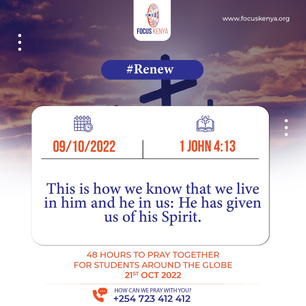 focuskenya's tweet photo. #RENEW
12 days to #IFESWSD https://t.co/HjRiqAzRXJ