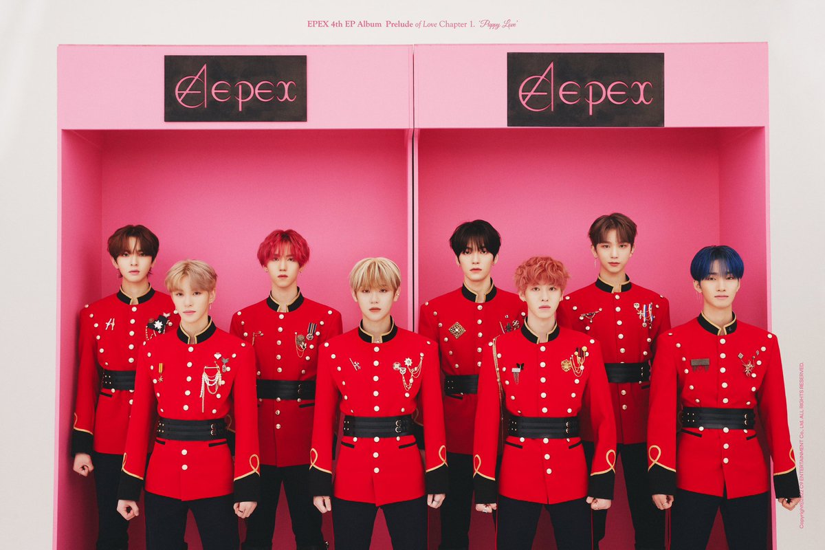 epex_cl's tweet photo. — 📸| Se han lanzado las primeras fotos conceptuales del próximo Álbum ‘PUPPY LOVE’ 

#EPEX #EPEX_PuppyLove #EPEXCOMEBACK #ZENITH https://t.co/4EWcl4BNiS