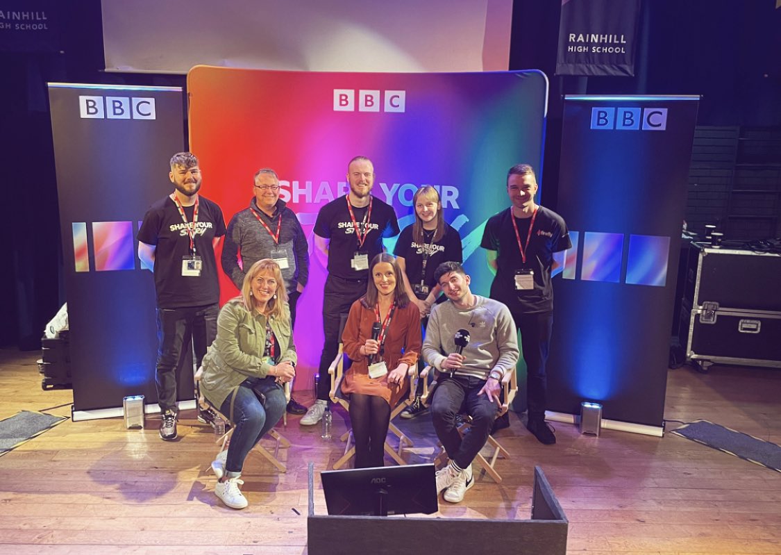 OReillyGem's tweet photo. What an incredible week working in schools across the North West, teaching the power of storytelling to young people for the BBC’s 100 year anniversary. https://t.co/OeQ4A2vDdG