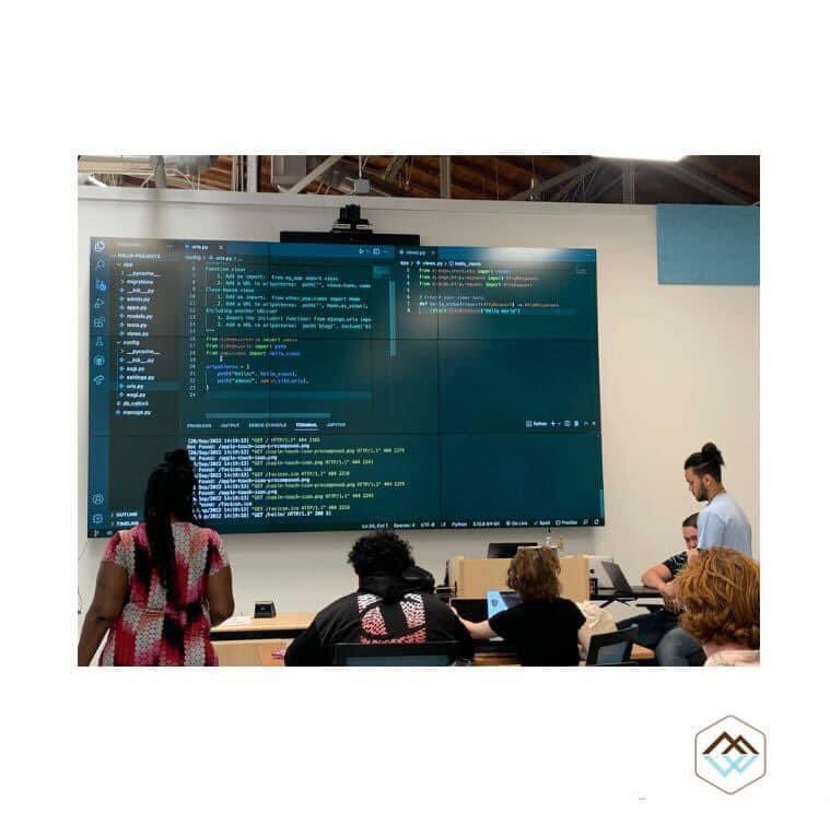 basecampcoding's tweet image. The Django language is commonly used to combine python languages, as well as HTML &amp;amp; CSS languages. Students will learn about this language for 10 weeks. Keep an eye out for the two Unit Projects that will stem from this language.