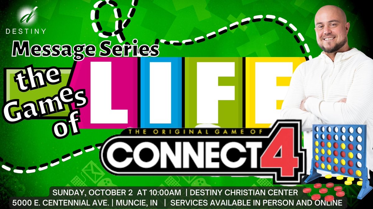 dccmuncie's tweet photo. Baptisms Sunday too!! I'm always excited about this day! #GamesofLife #Connect4 https://t.co/8cEPjANzCQ