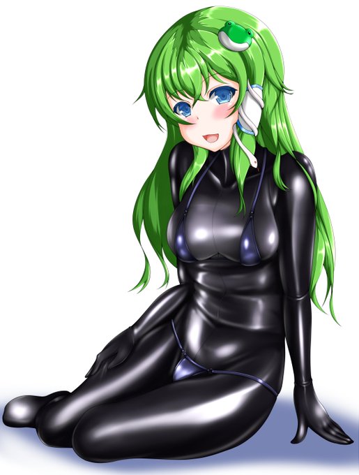 マイクロビキニとラバースーツってのはどうでしょう? 