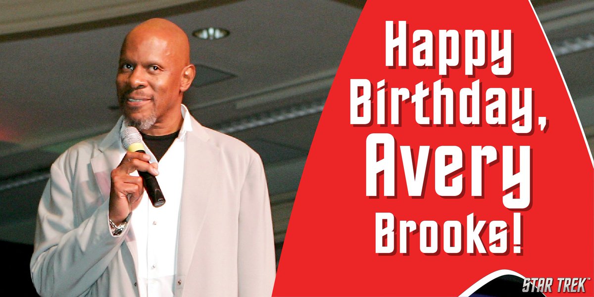 Join us in wishing a very Happy Birthday to #AveryBrooks! In celebration, share your favorite Captain Benjamin Sisko moments. 🥳 #StarTrekFamily #StarTrek