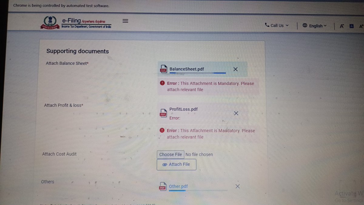 SunilBo23925508's tweet photo. Again and again showing this error.. extend the due date @IncomeTaxIndia @FinMinIndia https://t.co/00rLvHNVZi