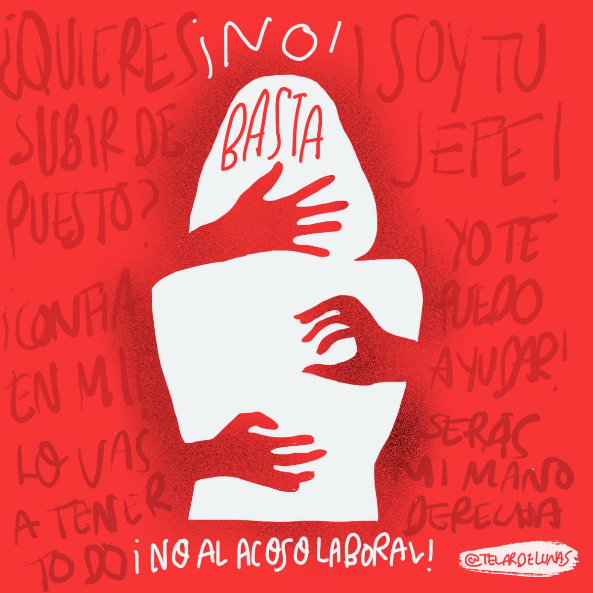 TelarDeLunas's tweet photo. ¿Cuáles serían las cifras reales si todas denunciaramos?

#telardelunas #amiyodelpasado #violencialaboral #acosolaboral
#feminismo #feminismoilustrado #gafasmoradas #circulodemujeres #comunidaddemujeres 
#mujerescuidandomujeres https://t.co/EhF0nqMIvR