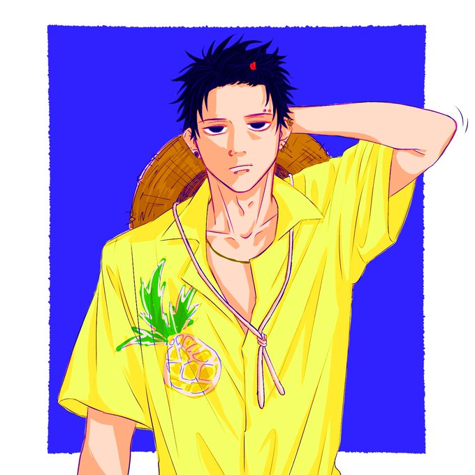アロハシャツのtwitterイラスト検索結果