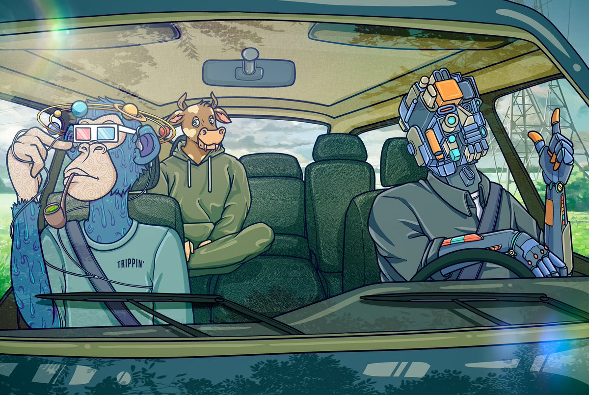 <a href="/InkworkLabs/">Inkwork Labs</a> 🤝 <a href="/UdderChaosSOL/">Udder Chaos</a>

Backseat melody is <a href="/UdderChaosSOL/">Udder Chaos</a> It's a pleasure to welcome Chaos fam to <a href="/InkworkLabs/">Inkwork Labs</a> and grant them Caboz privileges.

Two seats are left before we board a bus✍️

#SolanaNFTs #NFTCommunity #IGMI