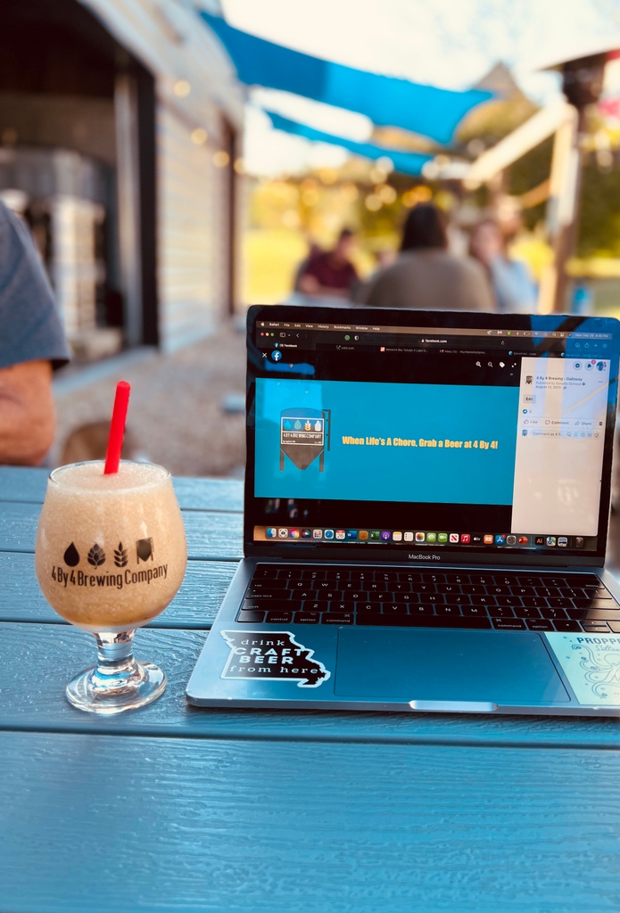 4by4Galloway's tweet image. It's Laptop Friday!!⁠
⁠
Come finish your work week with a beer in hand (and laptop on bar) &amp;amp; enjoy $1 off pours from 12-5pm EVERY Friday at 4 By 4!⁠
⁠
#beerinhand #laptopfridays #workweek #fridaydeals #417professionals #417land #gallowaydistrict #gallowayvillage