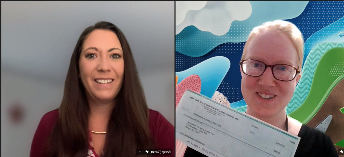 As a <a href="/NewYorkStateILC/">New York State Independent Living Council</a> Ambassador, Kathryn Carroll wants to support more conversation about #disability and independent living within #agingservices. That's why she is devoting time and $ to <a href="/AgingNY/">Aging NY</a> to share with AAA staff about the role of NYSILC in #NY