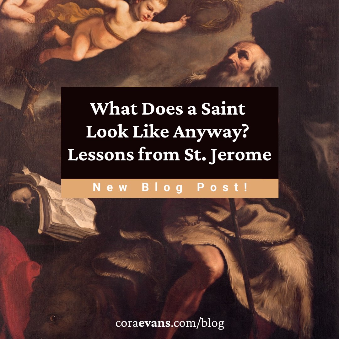New blog! On the feast of St. Jerome, we can learn from his life.

coraevans.com/blog/article/l…

#FeastDay #StJerome #Scripture #Bible #CatholicSaints #LifeLessons #JMJ #CatholicLiving #Prayer #PrayingWithScripture