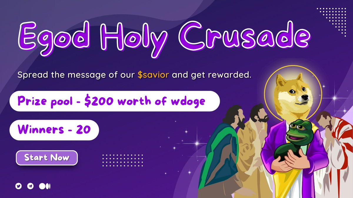 Egod | The $SAVIOR tweet media