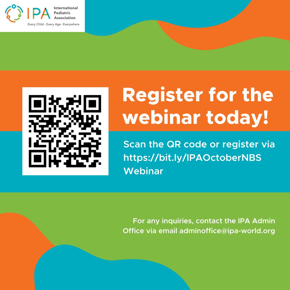 IPAWorldorg's tweet photo. Meet our esteemed moderator!
IPA is proud to introduce Dr. Basim Al-Zoubi from Jordan as a moderator for "The Development of Newborn Screening: Moving Beyond the 1960’s" webinar.
Register via the following link: https://t.co/EbPmX2o4JO
#IPA #IPAWebinar #EnverHasanoglu https://t.co/8d4L49zjqH