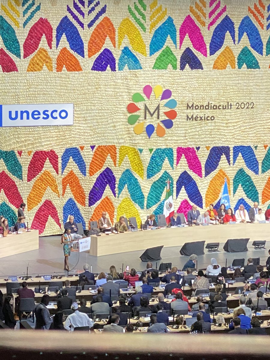 There is no Future without Culture

Culture is the only renewable energy that can safe humanity 

This is about Art, Culture &amp; Humanity - in the words of <a href="/NEAArtsChairMRJ/">Maria Rosario Jackson, PhD</a> 

Cultural Diversity is Fundamental to dignifying People, the Planet &amp; Prosperity. 

#MONDIACULT2022