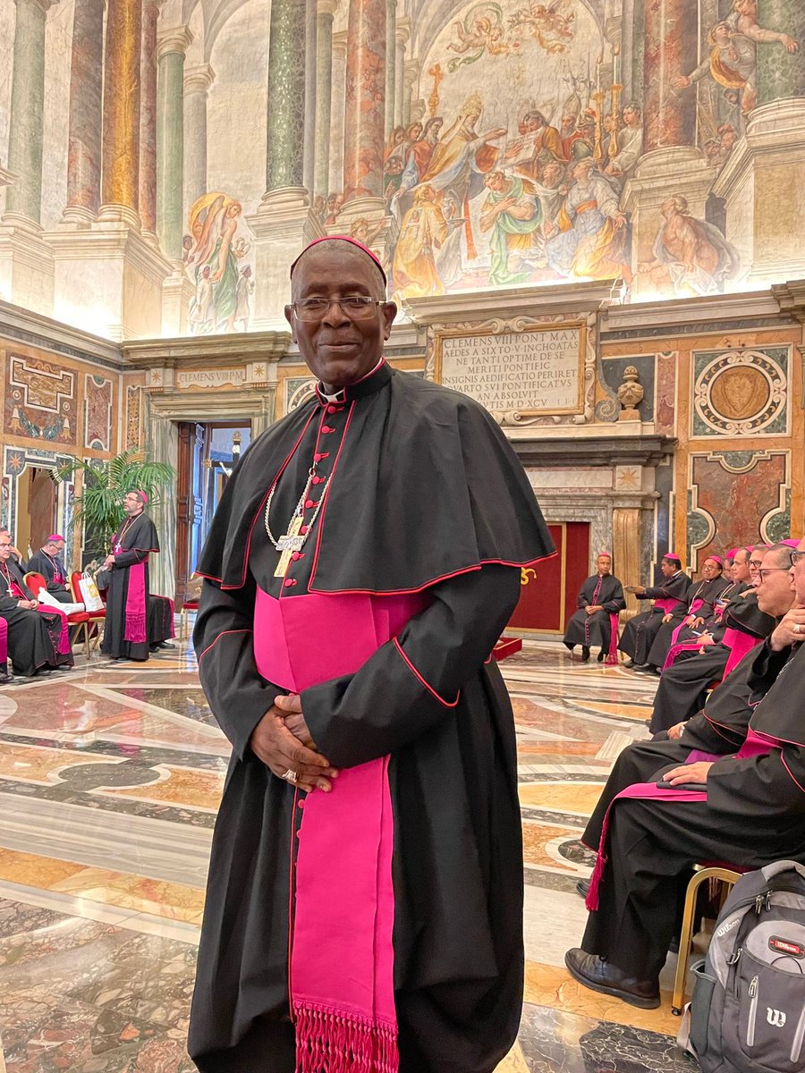 L'évêque Jérôme Feudjio🇨🇲 appelle Emmanuel Macron "à s'expliquer".
"Il faut une réforme du conclave où une forme de gangstérisme s'est installée, où le clanisme écarte et divise, où le vote est piraté."

#LeonXIV 
#LeoneXIV
