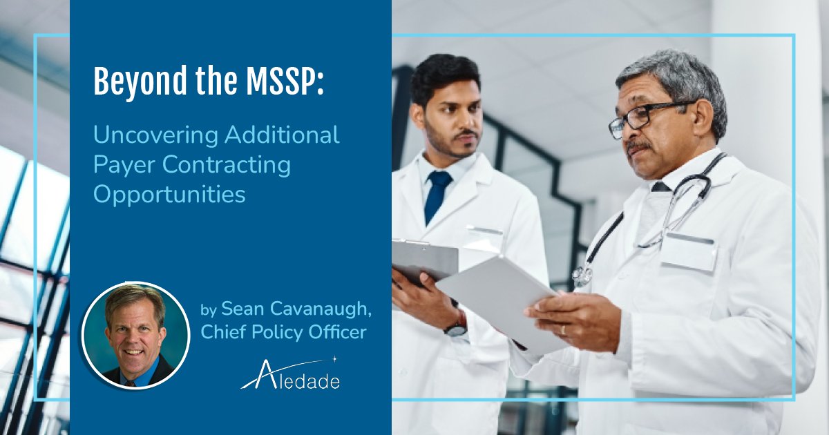danablan's tweet image. Uncovering payer opportunities in an ACO goes beyond MSSP. Extend value-based care benefits to additional patients by increasing their payer contracting offerings.

ow.ly/QE8250KYntT