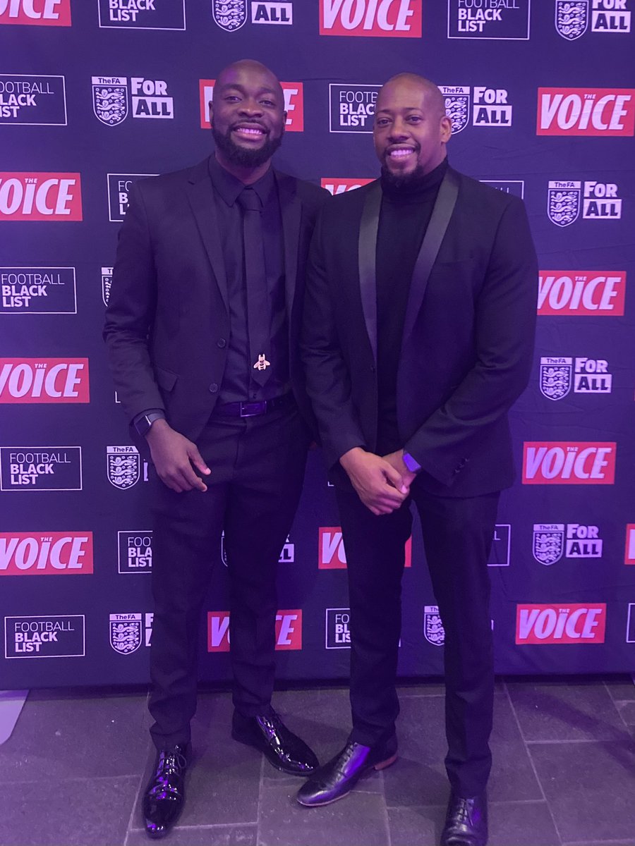 Representing @OasisAcademies and @OasisMediaCity at the @FootieBlackList awards last night with @kemoywalker #footballblacklist