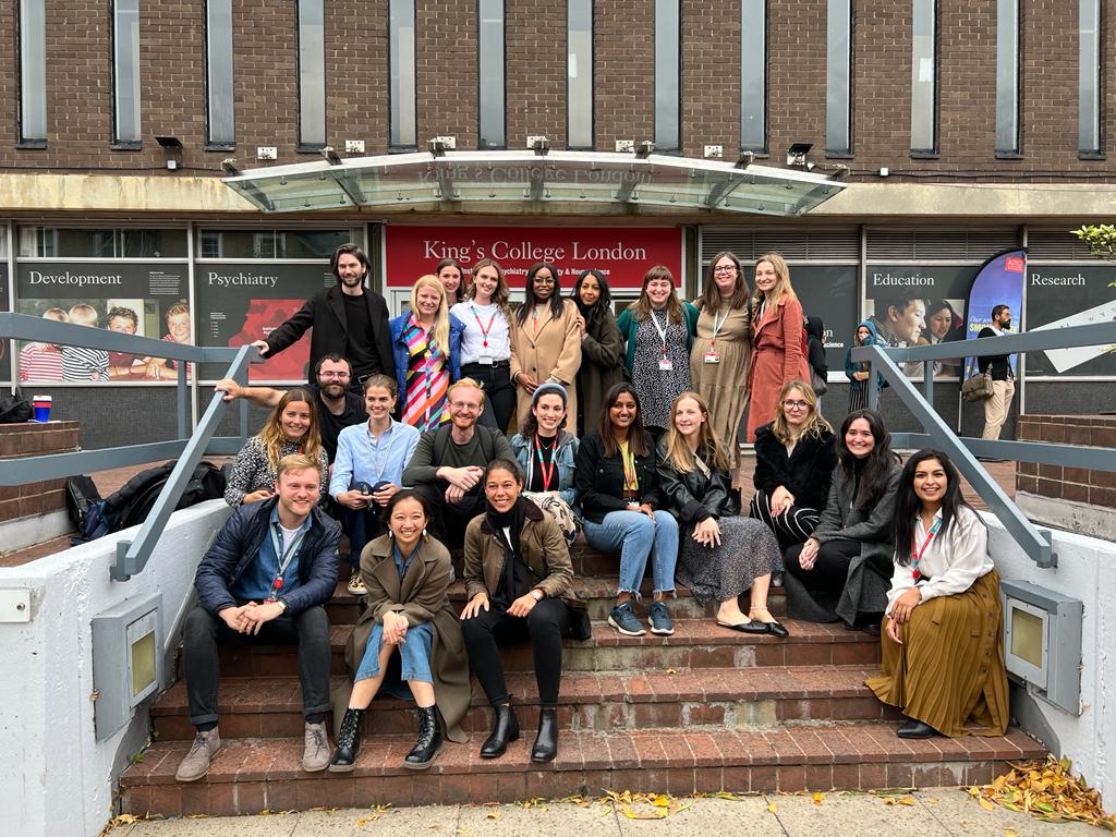 KingsDClinPsy's tweet photo. Congratulations to our 2019-22 cohort who are finishing today! We wish you all the best for the future and no doubt will stay in touch. (not all cohort in photo) https://t.co/452GpOB3Wp