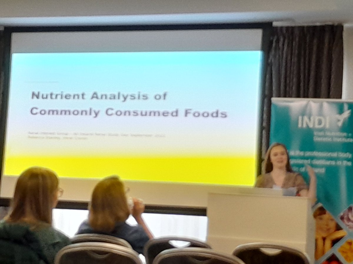 NeasaForde's tweet photo. Thank you Rebecca for a great presentation on the @irishkidneyRDs work looking into the Na, K+ and Phos content of common foods....some interesting findings which will help #Renal #Dietitians advise patients appropriately. @trust_indi @IreneCroninRD https://t.co/qKsuitRC46