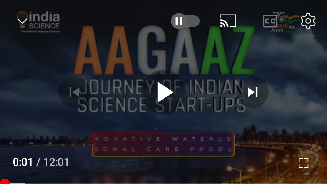 KapilT3's tweet photo. Watch new episode of S&amp;T Startup Series produced by Vigyan Prasar.
https://t.co/IVBLNye55L https://t.co/rqAZ82ikDN