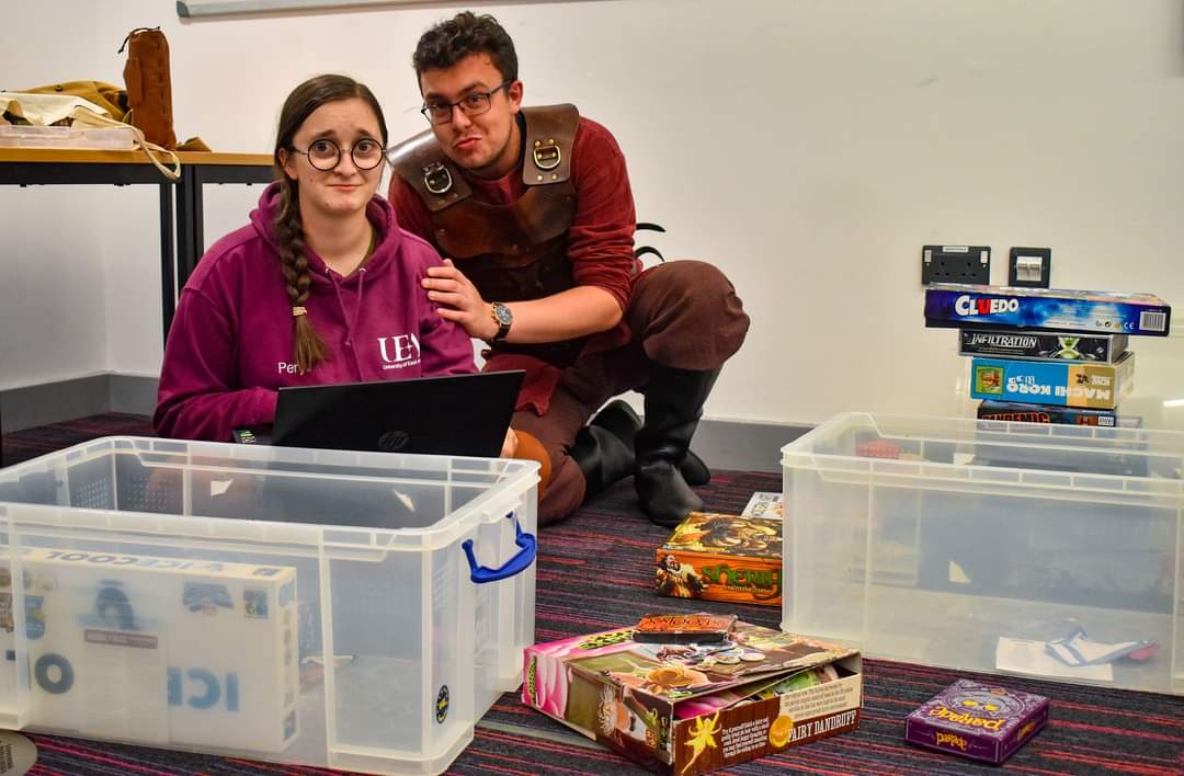 ReassessHistory's tweet photo. Some prat has stolen £1,000+ worth of games from the  University of East Anglia's Game Society.

If anyone wants to donate something (or knows anyone who can), drop me a DM and I'll contact my mate who is a member.
#Gaming #RP #WarhammerCommunity https://t.co/2FZstOIJ8w
