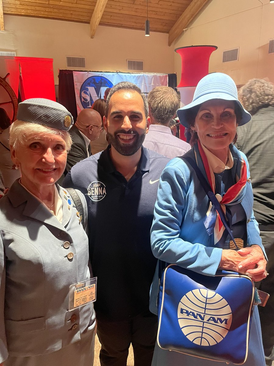 adam_benna's tweet photo. What an incredible night to join the @CGroveChamber and speak with many local business owners! Big thank you to @MIAJewishHealth for inviting me to join. Great to meet and talk with some of the former @FlyPanAm flight attendants! #coconutgrove #FLHD114 https://t.co/fC04P88o8b
