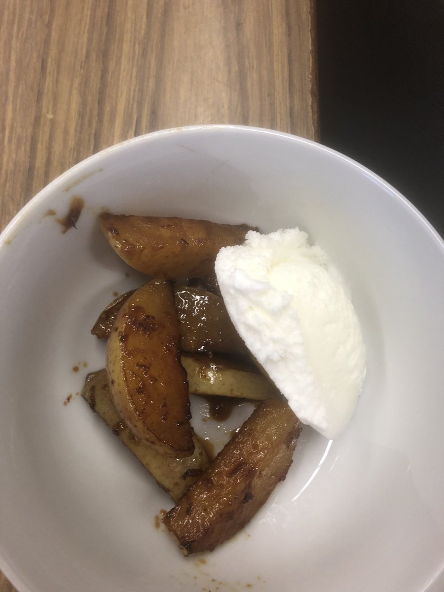 Beautiful day for hands on work. Garden harvest of potatoes, carrots, pears, greens. Sautéed pears with ice cream in the kitchen. <a href="/UGDSB_SHSM/">UGDSB SHSM</a> <a href="/NorwellDSS/">Norwell DSS</a> <a href="/FoodlandOnt/">Foodland Ontario</a>