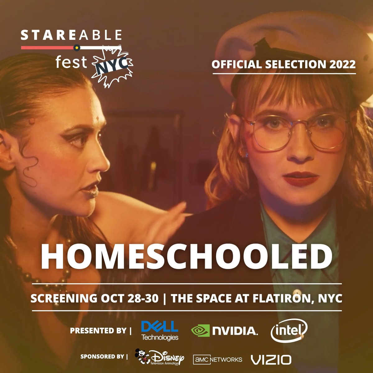 stareable's tweet photo. #Stareable is excited to screen Official Selection 'HOMESCHOOLED' (@homesch00ledTV) at our NYC festival this Oct! ๐ฟ
Welcome to the Stareable alumni. Congratulations! ๐๐พ
Get YOUR Stareable Fest NYC TICKETS ๐: https://t.co/v10PP8U0BV
#webseries #NowStreaming https://t.co/aPOi55Jvum