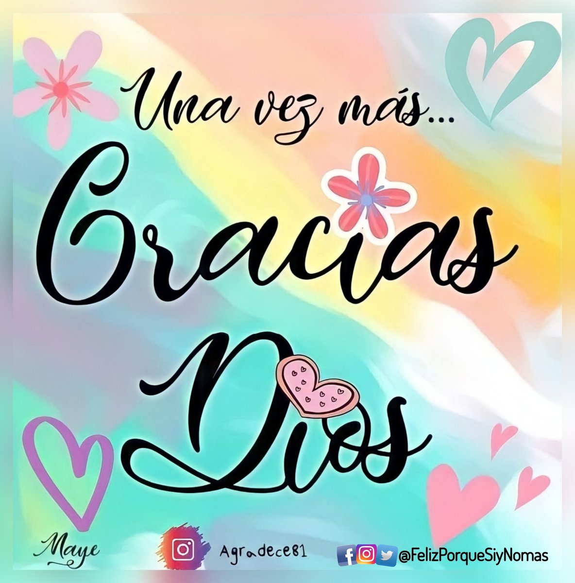 Feliz_Porque_Si's tweet photo. Cuando agradeces cada situación, puedes ver la enseñanza y la Bendición detrás de cada evento y convertirlo en verdadero aprendizaje para Tu Evolución !! 🤩🙌🏻😇

Declara desde Tu Esencia:
Gracias, Gracias, Gracias Dios porque Todo sucede a Mi Favor para un Bien Mayor !! 🥰🌷🙏🏻❣️ https://t.co/TGudWqOjn1
