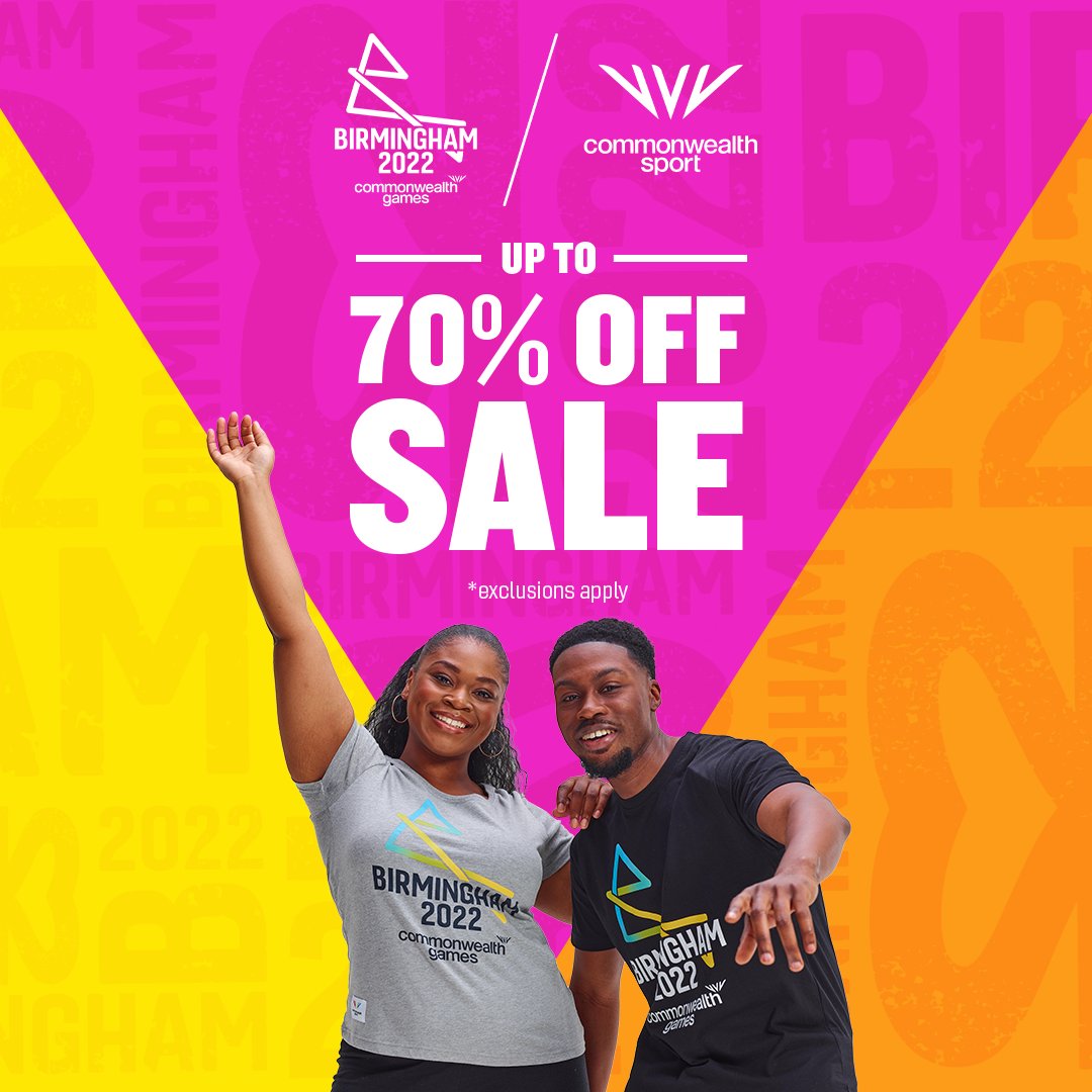 Remember the Games and grab yourself a bargain from our t-shirt range. Now with up to 70% off! Be quick they are going fast! Buy online at bit.ly/3dWtBdO